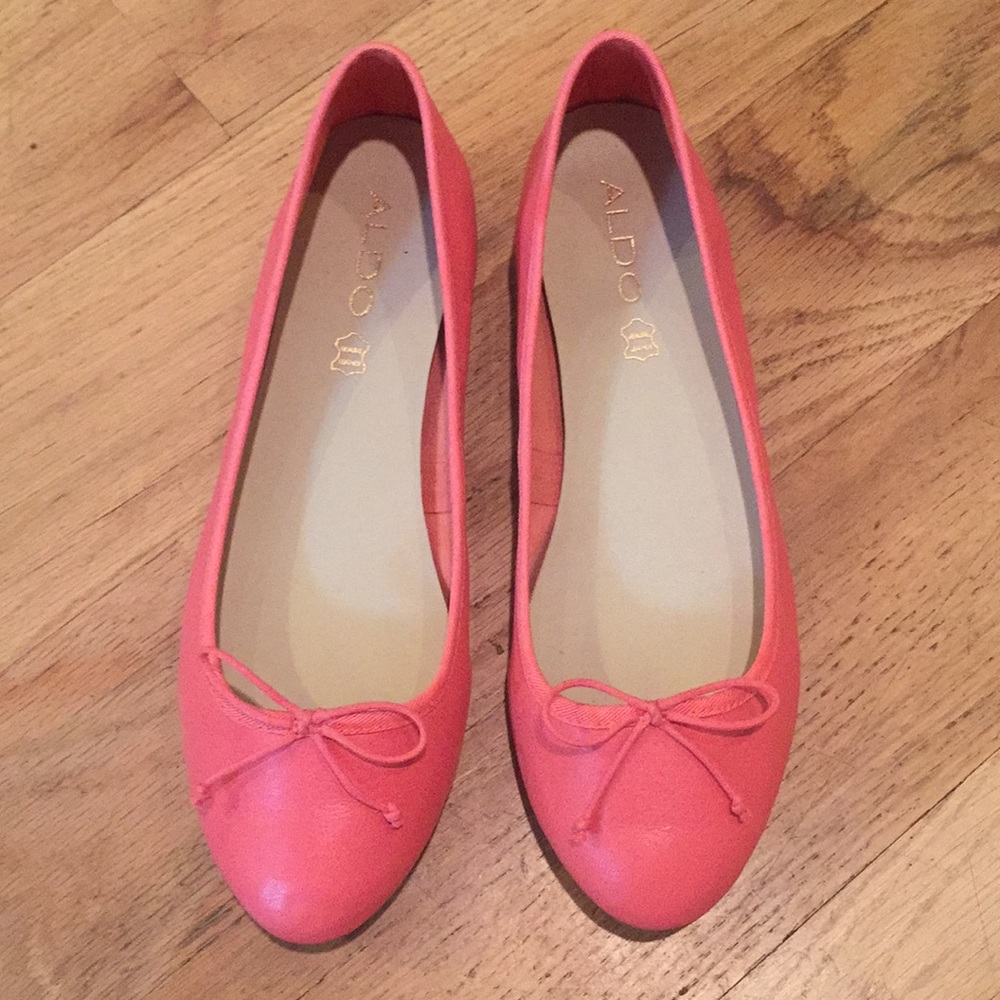 Pink Aldo flats